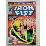 IRON FIST #8 - (1976 - MARVEL - CENTS Copy) - First appearance of Chaka + Peter Parker and Mary Jane