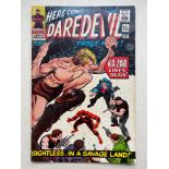 DAREDEVIL #12 - (1966 - MARVEL - Pence Copy) - First appearance of the Plunderer + Ka-Zar and Zabu