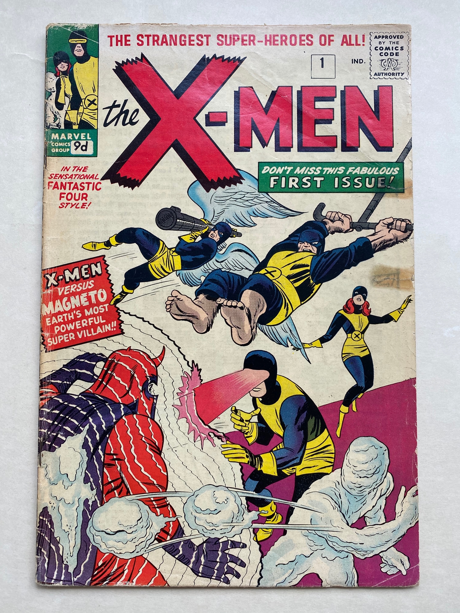 UNCANNY X-MEN #1 - (1963 - MARVEL - Pence Copy) - One of the most important Marvel Silver Age keys -