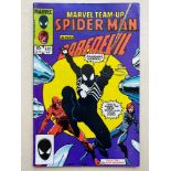 MARVEL TEAM-UP #141 - (1984 - MARVEL - Cents/Pence Copy) - Released at same time as Spectacular