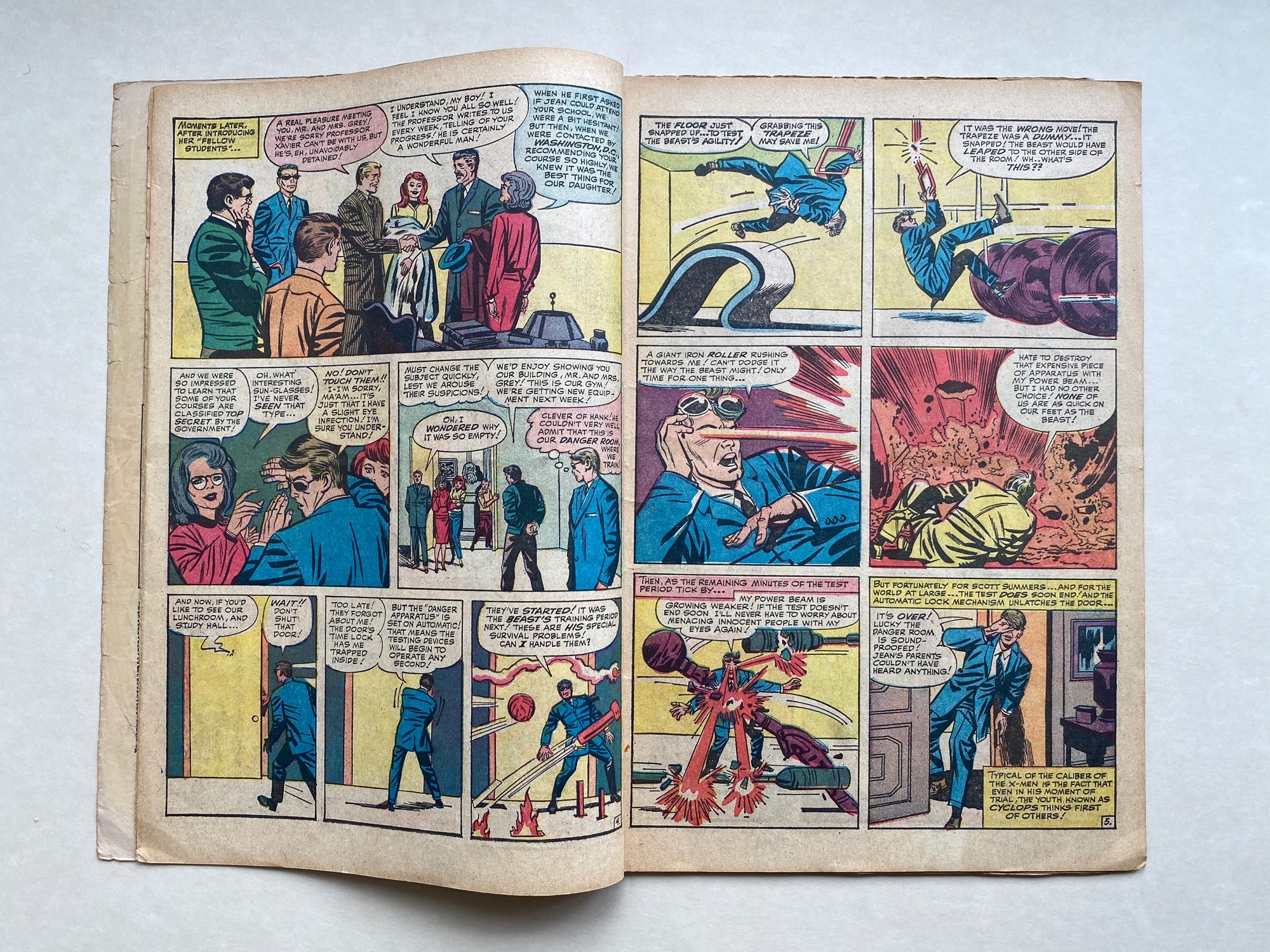 UNCANNY X-MEN #5 - (1964 - MARVEL - Pence Copy) - Third appearance of Magneto and the second - Image 6 of 10