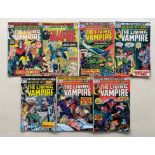 ADVENTURE INTO FEAR: MORBIUS THE LIVING VAMPIRE #23, 25, 27, 28, 29, 30, 31 (7 in Lot) - (1974/