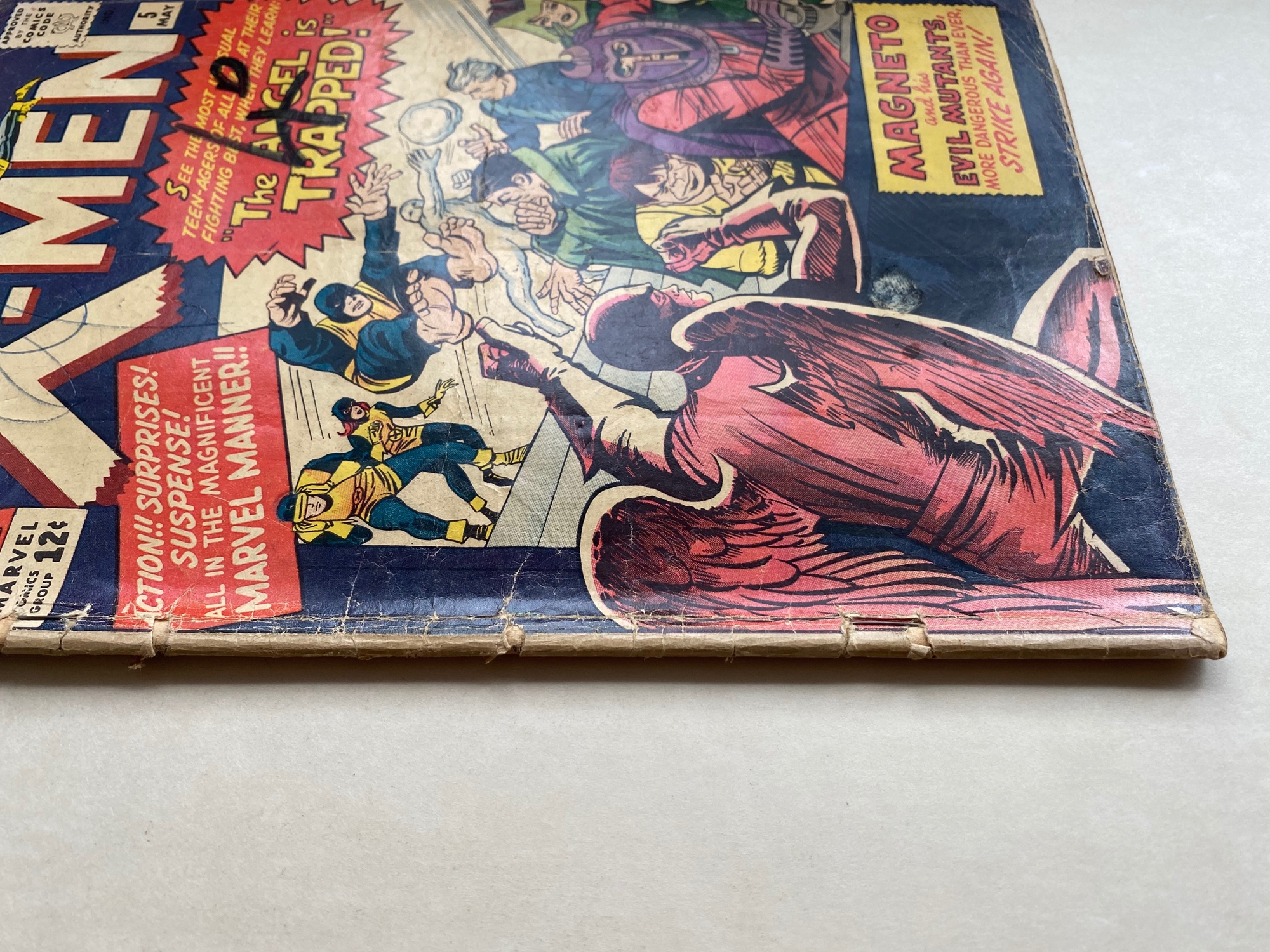 UNCANNY X-MEN #5 - (1964 - MARVEL - Pence Copy) - Third appearance of Magneto and the second - Image 2 of 10