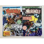 WEREWOLF BY NIGHT #33 & 37 (2 in lot) - (1975/76 - MARVEL - Pence Copy) - Second and third