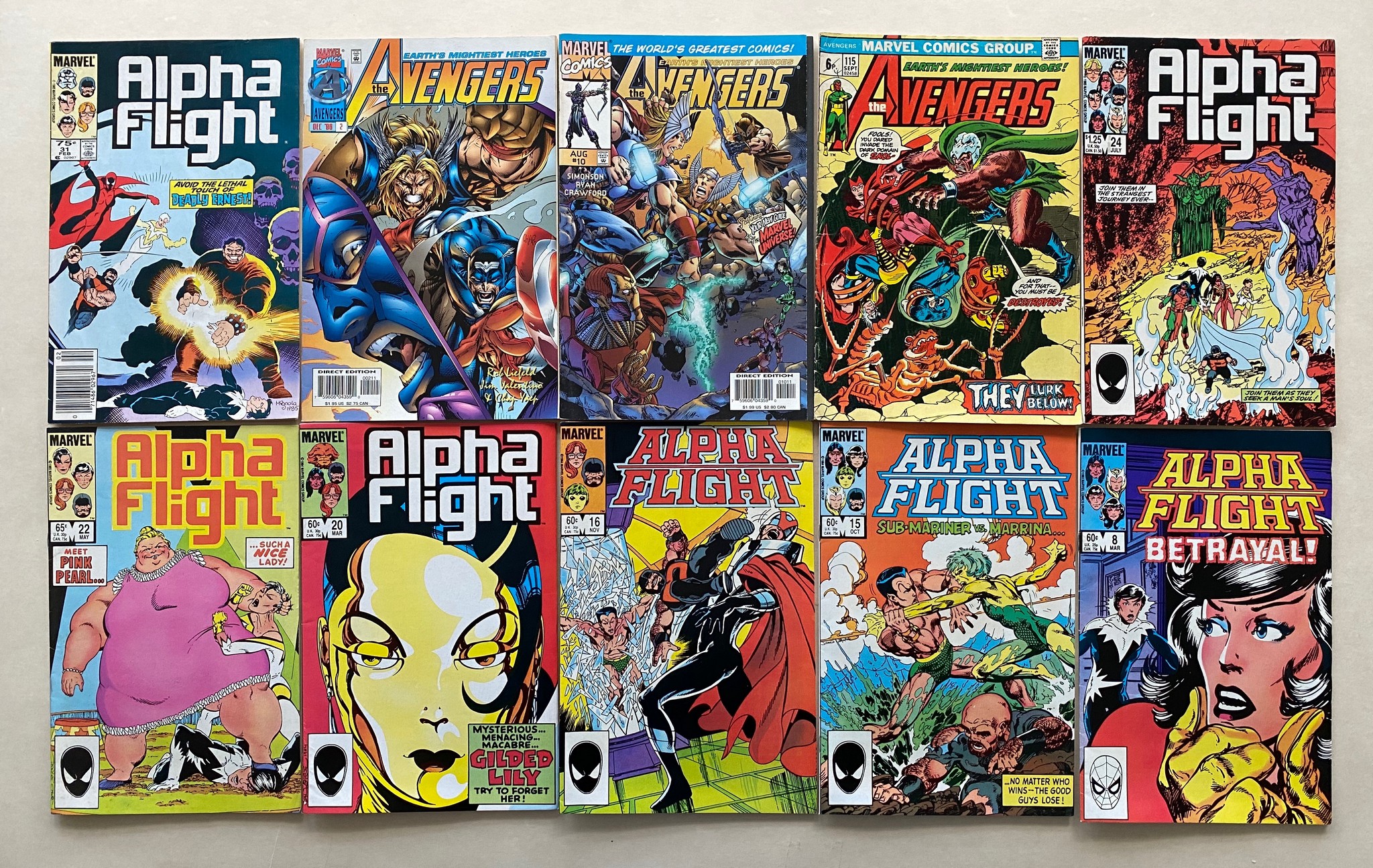 FANTASTIC FOUR, FANTASTIC FOUR 2099, AVENGERS, SPIDER-MAN, ALPHA FLIGHT, POWER PACK - (40 in - Image 3 of 4