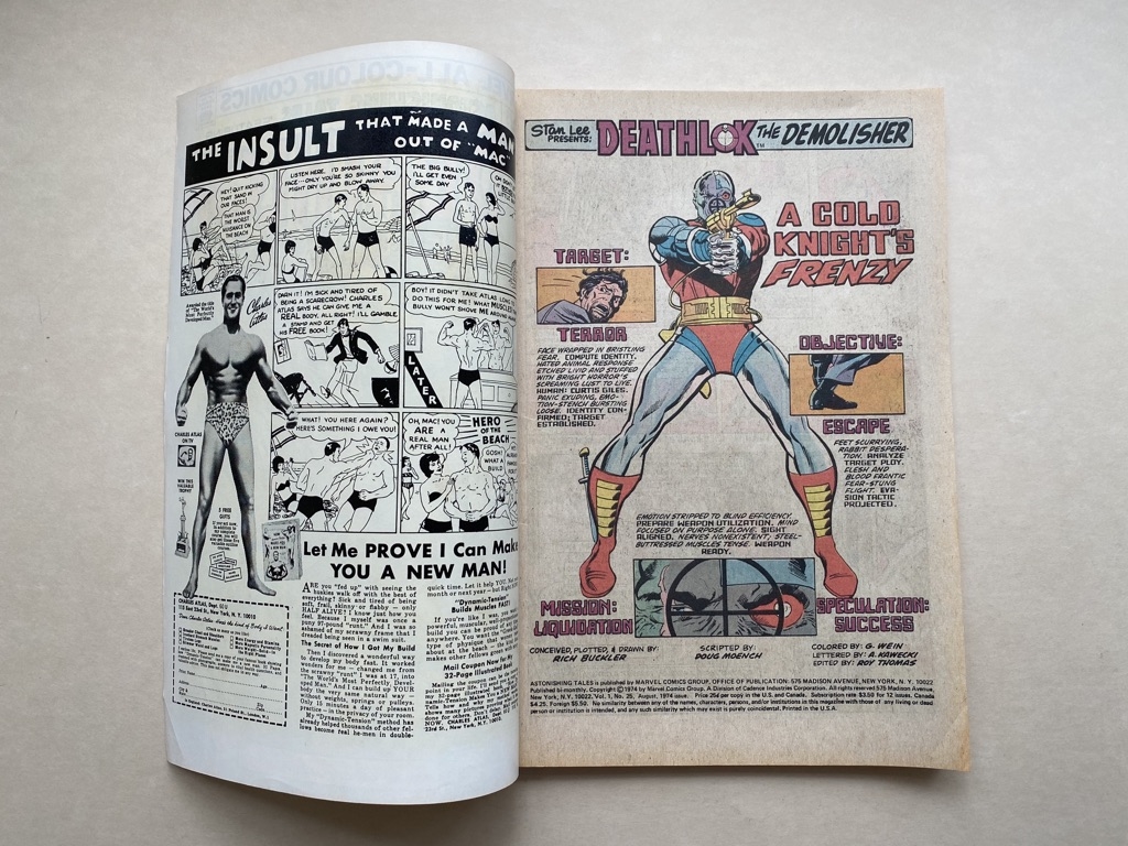 ASTONISHING TALES: DEATHLOK #25 - (1974 - MARVEL - Pence Copy) - First appearances of Deathlok the - Image 8 of 10