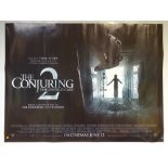 THE CONJURING 2 (2016) - ADVANCE POSTER - DRAMA / HORROR / MYSTERY - UK QUAD FILM / MOVIE POSTER -