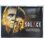 SOLACE (2015) - CRIME / DRAMA / MYSTERY - ANTHONY HOPKINS / COLIN FARRELL - UK QUAD FILM / MOVIE