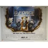 G-FORCE (2009) - ADVANCE POSTER - ANIMATION / ACTION / ADVENTURE / FAMILY/ WALT DISNEY - UK QUAD