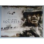 WE WERE SOLDIERS (2002) - WAR / ACTION - MEL GIBSON - UK QUAD FILM / MOVIE POSTER - ROLLED AS