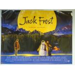 JACK FROST (1998) - COMEDY / DRAMA / FAMILY - MICHAEL KEATON - UK QUAD FILM / MOVIE POSTER -