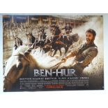 BEN-HUR (2016) - ADVANCE POSTER - (2016) - ACTION / ADVENTURE / DRAMA - UK QUAD FILM / MOVIE