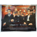 FUNNY BONES (1995) - COMEDY - OLIVER PLATT / LEE EVANS / RICHARD GRIFFITHS - UK QUAD FILM / MOVIE