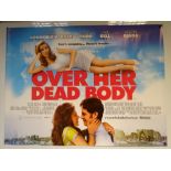 OVER HER DEAD BODY (2008) - DRAMA / COMEDY / ROMANCE - EVA LONGORIA / PAUL RUDD - UK QUAD FILM /