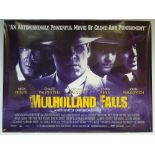 MULHOLLAND FALLS (1996) - CRIME / DRAMA / MYSTERY - NICK NOLTE / MELANIE GRIFFITH - UK QUAD FILM /