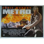 METRO (1997) - ACTION / COMEDY / CRIME - EDDIE MURPHY - UK QUAD FILM / MOVIE POSTER - ROLLED AS