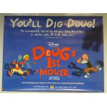 DOUG'S 1ST MOVIE (1999) - ANIMATION / ADVENTURE / COMEDY - WALT DISNEY - UK QUAD FILM / MOVIE POSTER