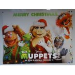 THE MUPPETS (2011) - ADVANCE POSTER - ADVENTURE / COMEDY / FAMILY - UK QUAD FILM / MOVIE POSTER -