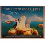 THE LITTLE POLAR BEAR 2: THE MYSTERIOUS ISLAND (2005) - ANIMATION / ADVENTURE / DRAMA - UK QUAD FILM