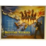 BEDTIME STORIES (2008) - COMEDY / FAMILY / FANTASY - ADAM SANDLER / COURTENEY COX - UK QUAD FILM /