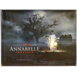 ANNABELLE: CREATION (2017) - HORROR / THRILLER / MYSTERY - UK QUAD FILM / MOVIE POSTER - ROLLED AS