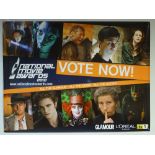 NATIONAL MOVIE AWARDS 2010 - ADVERTISING POSTER - VOTING POSTER FEATURING CHARACTER PHOTOGRAPHS -