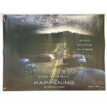 THE HAPPENING (2008) - ADVANCE POSTER - MYSTERY / SCI-FI / THRILLER - MARK WAHLBERG / ZOOEY