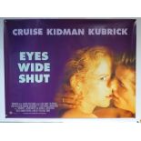 EYES WIDE SHUT (1999) - THRILLER / ROMANCE - TOM CRUISE / NICOLE KIDMAN - UK QUAD FILM / MOVIE