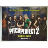 PITCH PERFECT 2 (2015) - ADVANCE POSTER 'PITCH SLAPPED' - COMEDY / MUSIC - ANNA KENDRICK / REBEL