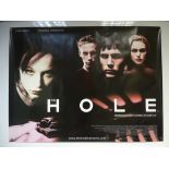 THE HOLE (2001) - THRILLER / DRAMA - UK QUAD FILM / MOVIE POSTER - ROLLED AS ISSUED