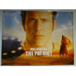 THE PATRIOT (2000) - ACTION / WAR - MEL GIBSON / HEATH LEDGER - UK QUAD FILM / MOVIE POSTER - ROLLED