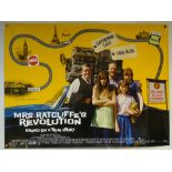 MRS RATCLIFFE'S REVOLUTION (2007) - COMEDY - CATHERINE TATE / IAIN GLEN - UK QUAD FILM / MOVIE