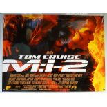 M:I2 (MISSION IMPOSSIBLE II) (2000) - ACTION / CRIME - TOM CRUISE - UK QUAD FILM / MOVIE POSTER -