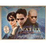 THE MATRIX (1999) - ACTION / SCIFI - KEANU REEVES - UK QUAD FILM / MOVIE POSTER - ROLLED AS ISSUED