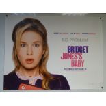 BRIDGET JONES'S BABY (2016) - ADVANCE POSTER 'BIG PROBLEM' - COMEDY / ROMANCE - RENÉE ZELLWEGER /