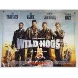 WILD HOGS (2007) - ADVANCE POSTER - ADVENTURE / COMEDY - TIM ALLEN / MARTIN LAWRENCE / JOHN TRAVOLTA