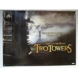 THE LORD OF THE RINGS 'THE TWO TOWERS' (2002) 'TEASER DESIGN' - FANTASY / ACTION - ELIJAH WOOD / IAN