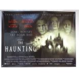 THE HAUNTING (1999) - THRILLER / HORROR - LIAM NEESON / CATHERINE ZETA-JONES - UK QUAD FILM /