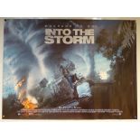 INTO THE STORM (2014) - ACTION / THRILLER - UK QUAD FILM / MOVIE POSTER - ROLLED AS ISSUED