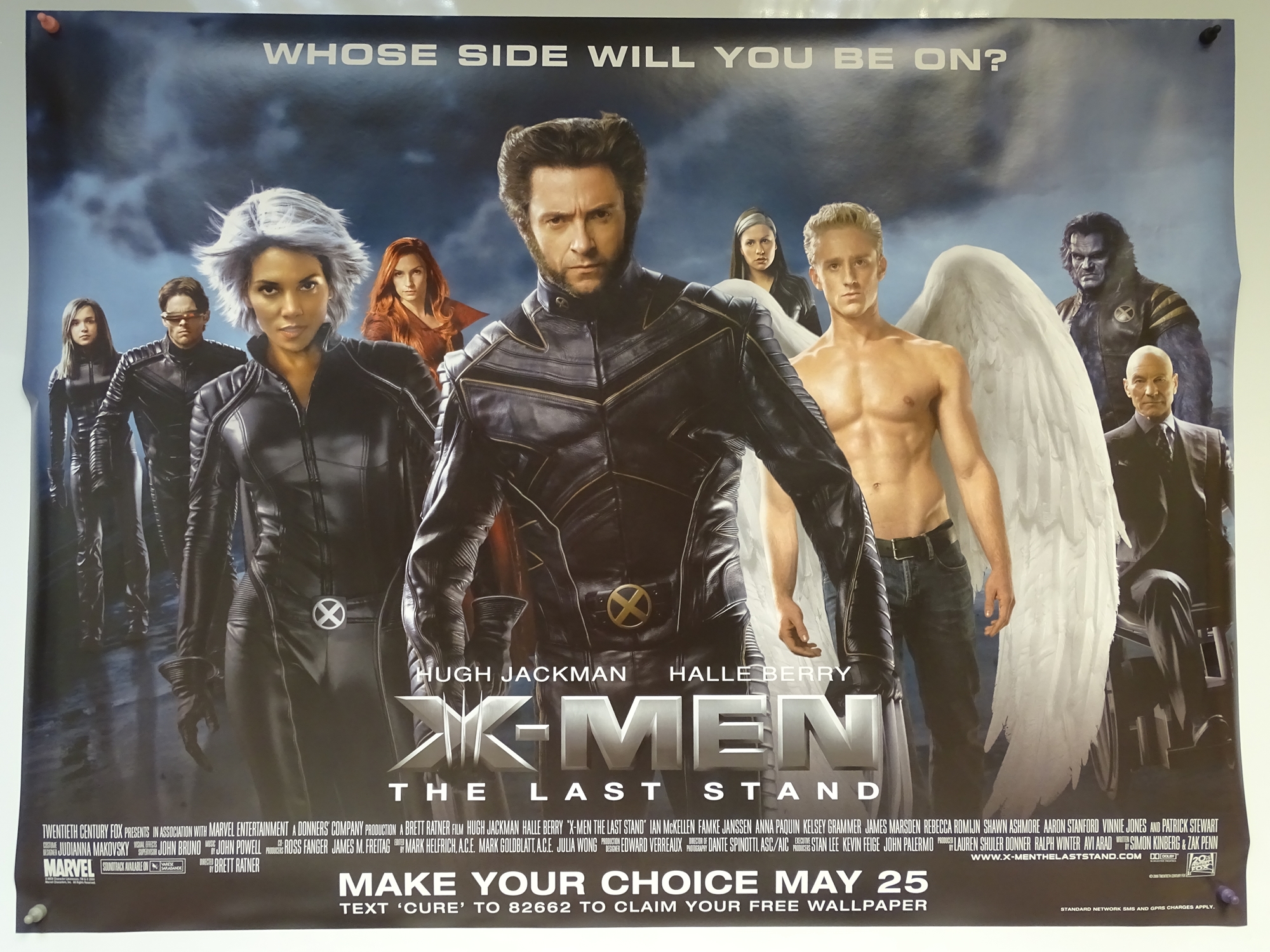 XMEN 'THE LAST STAND' (2006) - ACTION / FANTASY / MARVEL - HUGH JACKMAN / HALLE BERRY / PATRICK