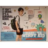 DIARY OF A WIMPY KID (2010) - ADVANCE DESIGN MOVIE POSTER - COMEDY / DRAMA / FAMILY - UK QUAD FILM /