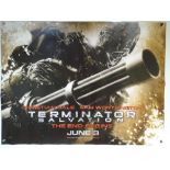 TERMINATOR SALVATION (2009) - ADVANCE DESIGN MOVIE POSTR - SCIFI / ACTION / ADVENTURE - CHRISTIAN