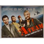 THE A-TEAM (2010) - ACTION / ADVENTURE / THRILLER - LIAM NEESON / BRADLEY COOPER - UK QUAD FILM /