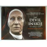 THE DEVIL INSIDE (2012) - HORROR - UK QUAD FILM / MOVIE POSTER - ROLLED AS ISSUED