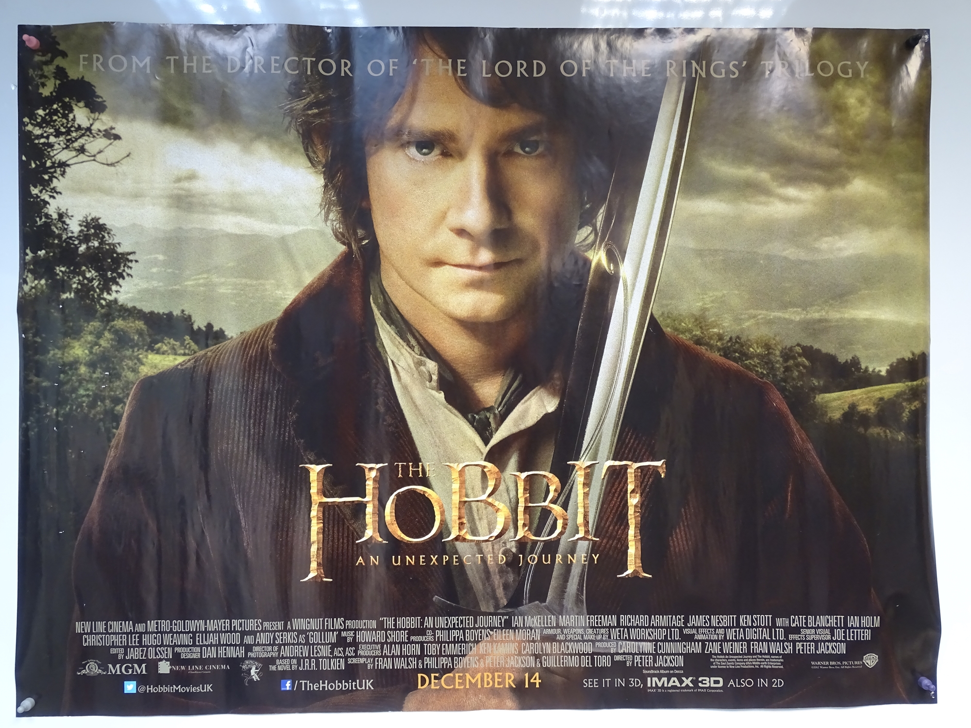 THE HOBBIT: AN UNEXPECTED JOURNEY (2012) - SCIFI / FANTASY / ADVENTURE / FAMILY - CHRISTOPHER