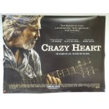 CRAZY HEART (2009) - DRAMA / MUSIC / ROMANCE - JEFF BRIDGES / MAGGIE GYLLENHAAL / COLIN FARRELL - UK