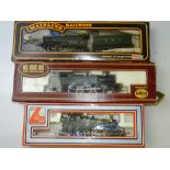 OO GAUGE MODEL RAILWAYS: A group of GWR steam locomotives by LIMA, AIRFIX and MAINLINE - G in F/G