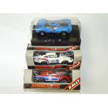 VINTAGE TOYS: A group of boxed SCALEXTRIC cars to include rally examples - G in F/G boxes (3)