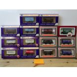 OO GAUGE MODEL RAILWAYS: A group of boxed DAPOL wagons as lotted - VG/E in G/VG boxes (14) #14