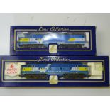 HO GAUGE MODEL RAILWAYS: A pair of LIMA Australian outline diesel locomotives, comprising a B